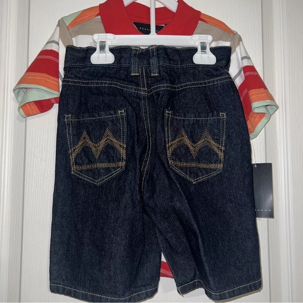 Boy’s Polo and Shorts 2-Piece Set 4T - Picture 3 of 4